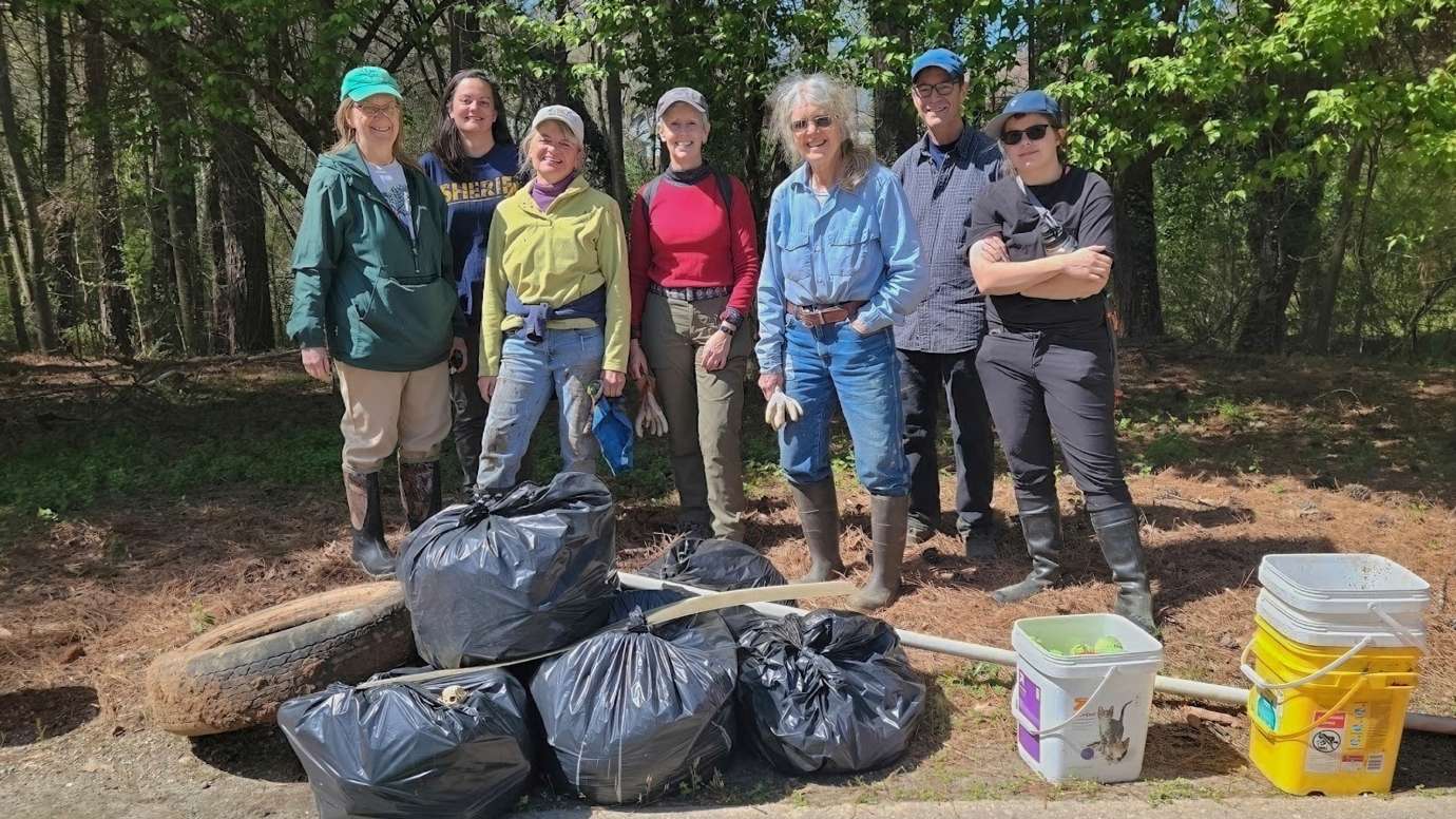 Wake County Audubon Society Cleanup Volunteers