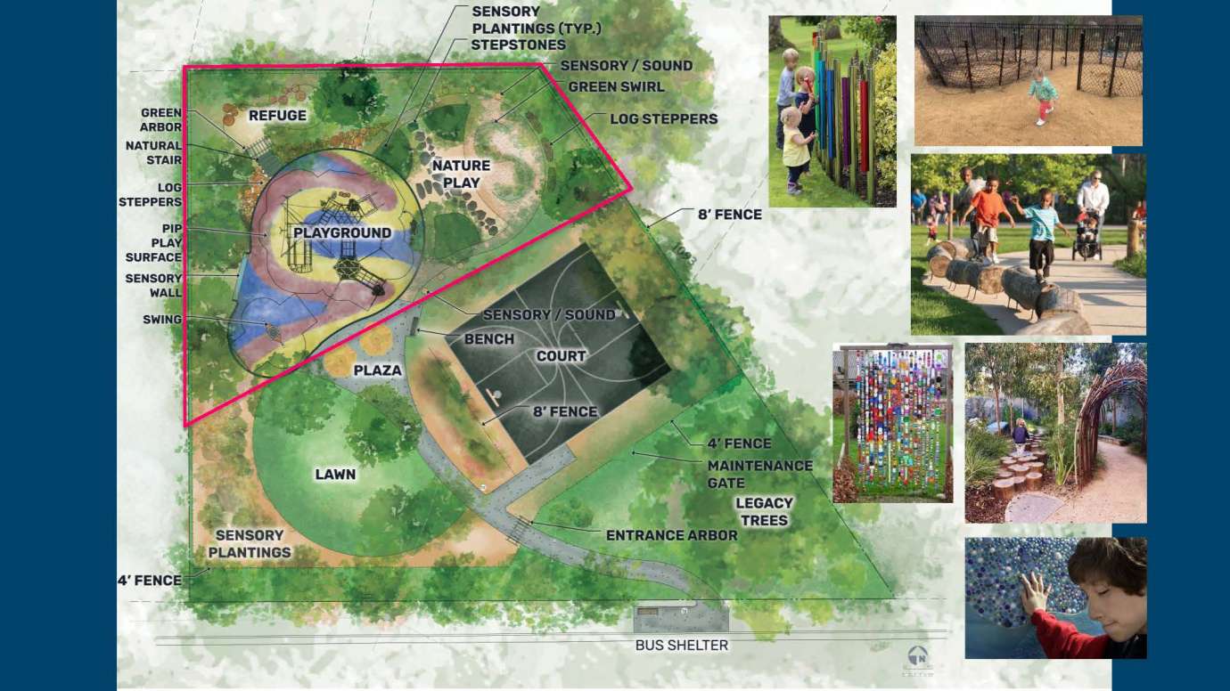 A rendering of Caraleigh Park Improvements - Concept View C