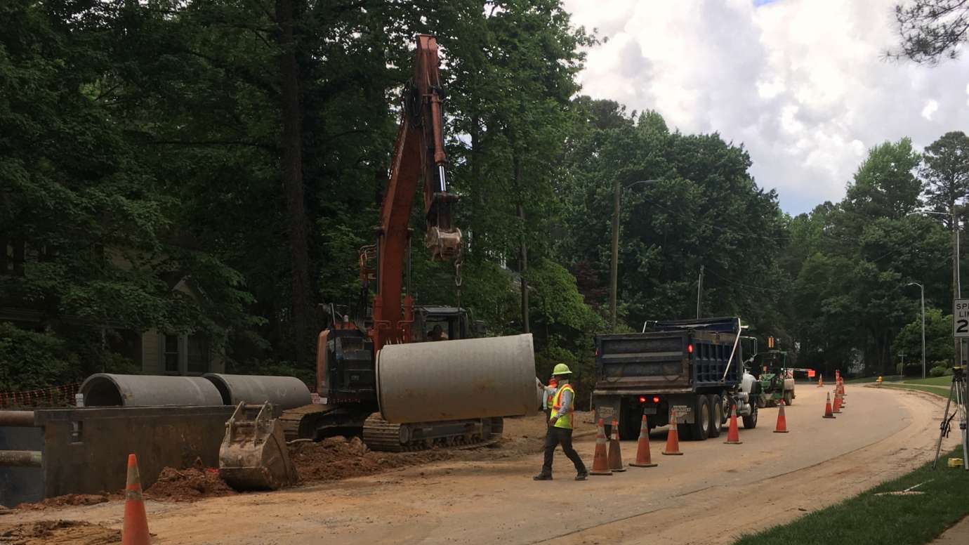 Dresden Lane Under Construction