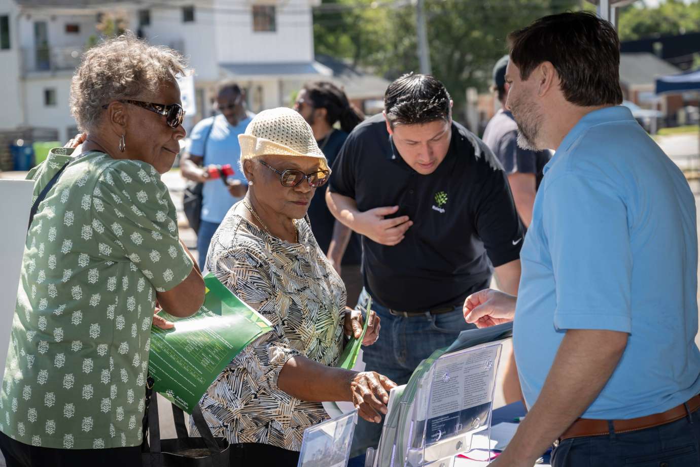 Former DMV site community kickoff event