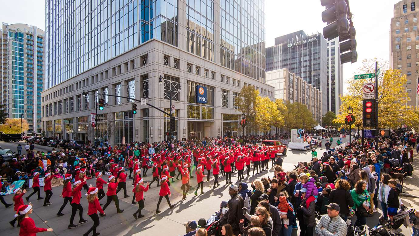 Raleigh Christmas Parade 2015