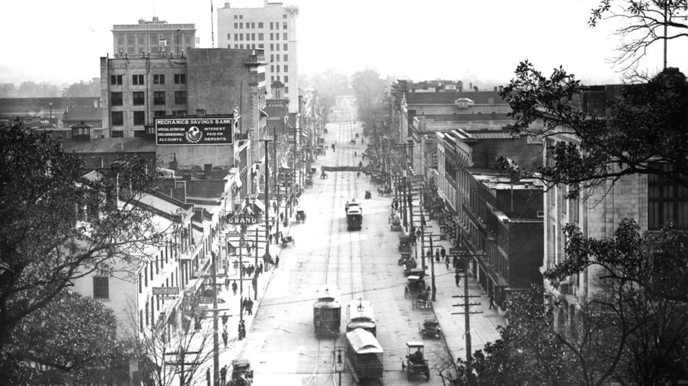 Streetcar system 1886 to 1934