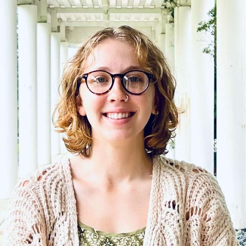 Young White woman poses for portrait