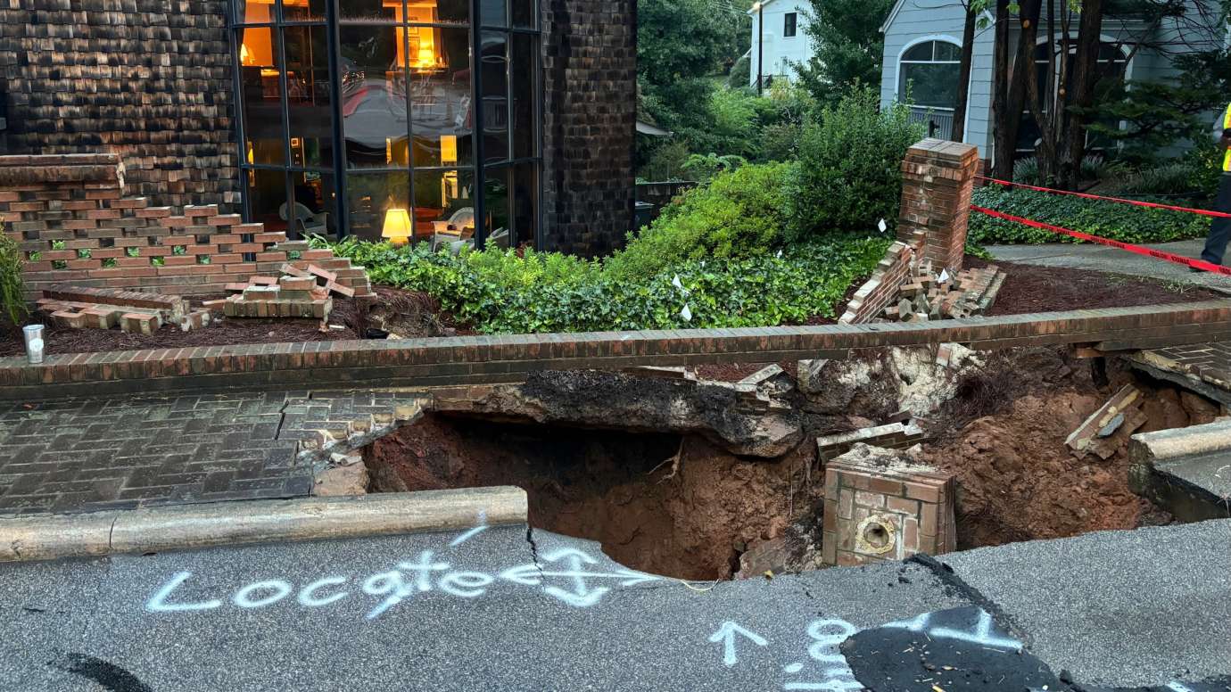 Park Drive Sink Hole
