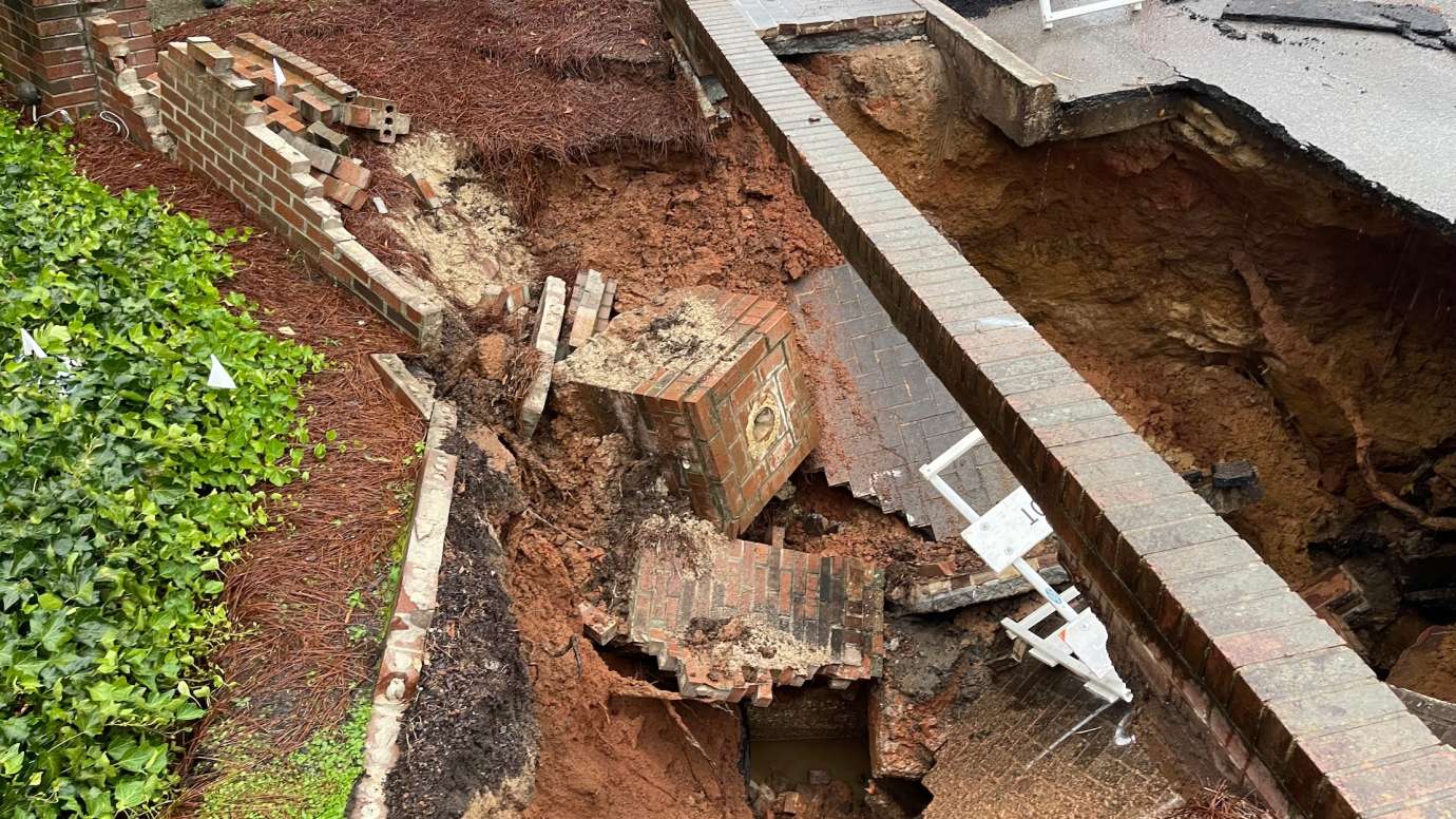 Park Drive Sink Hole