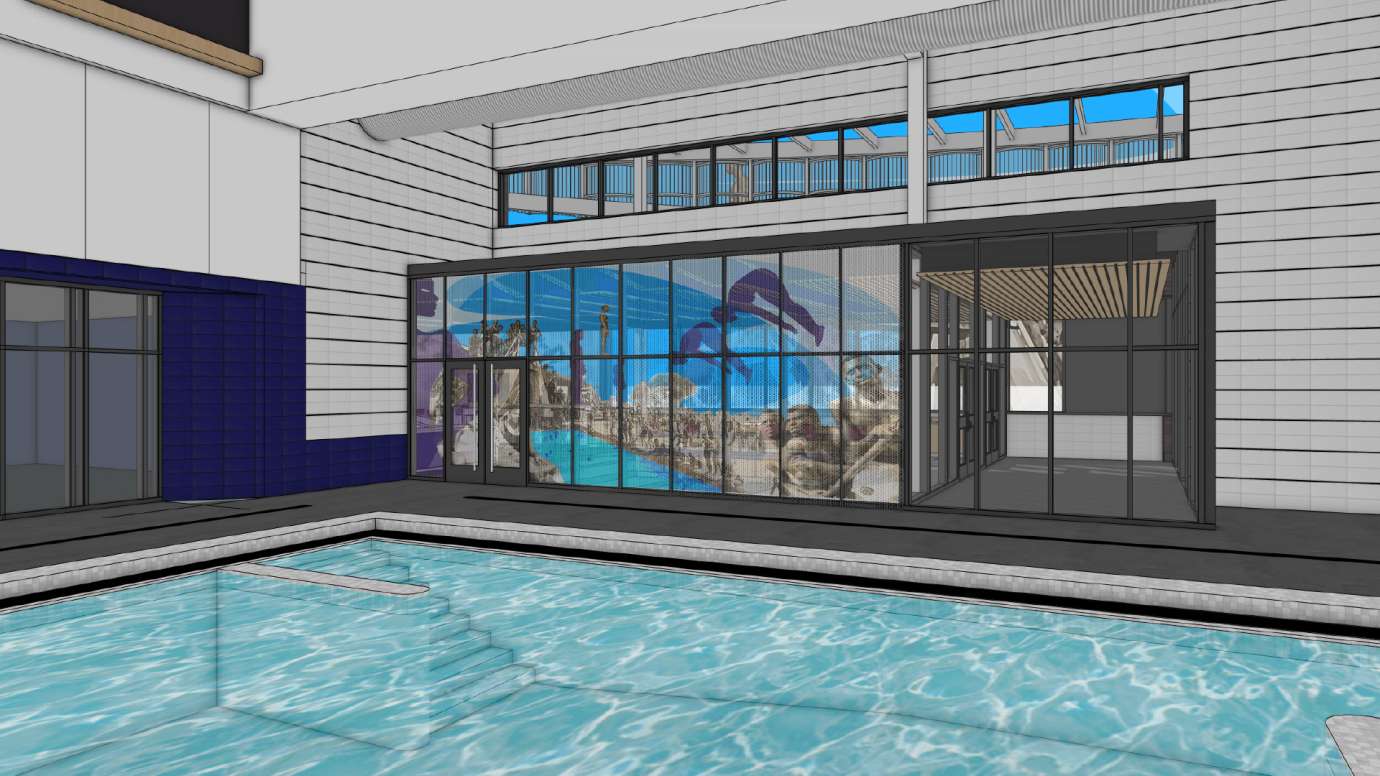 Concept art for Chavis Park