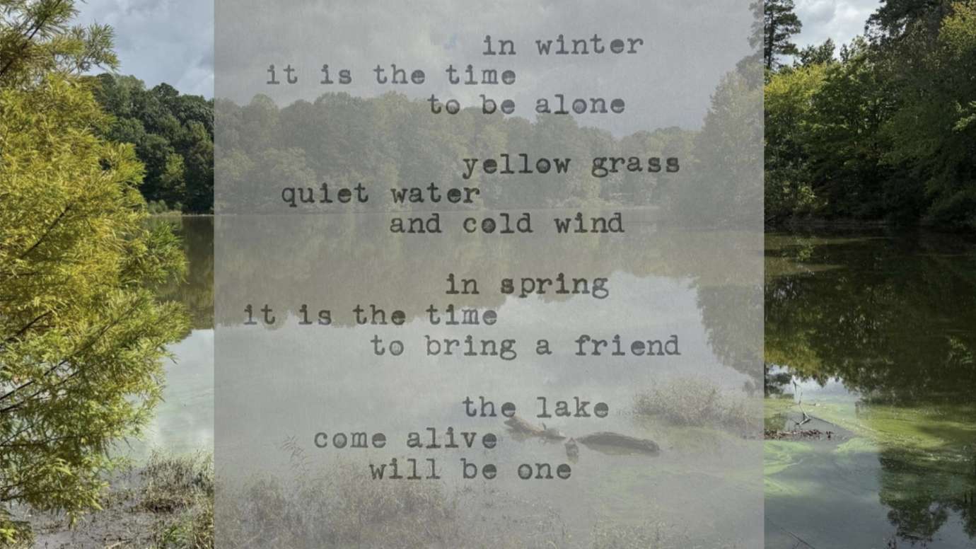 Letters From the Lake example