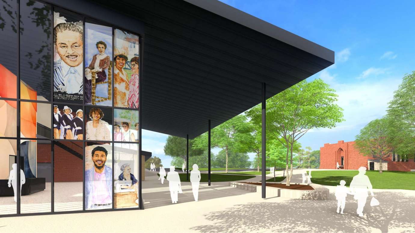 Concept art for Tarboro Road Park