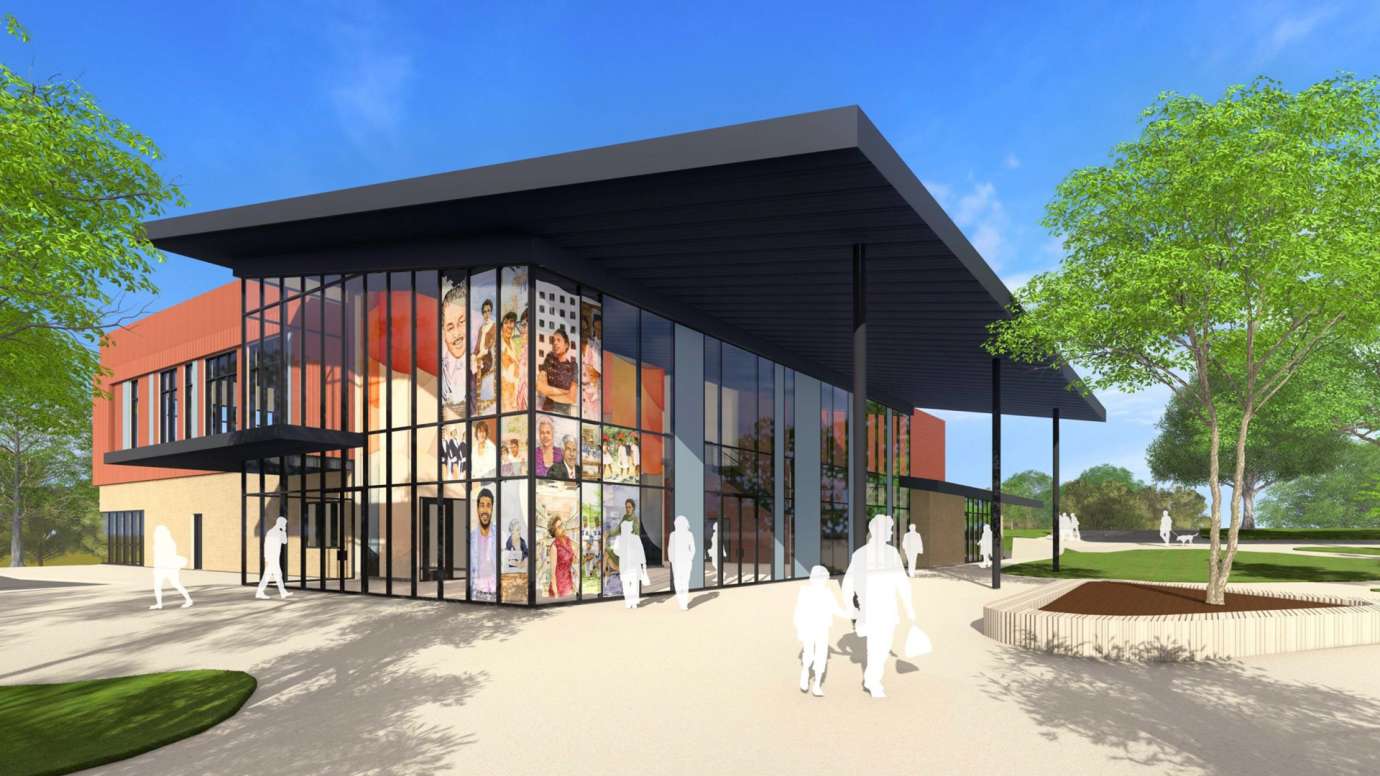 Concept art for Tarboro Road Park