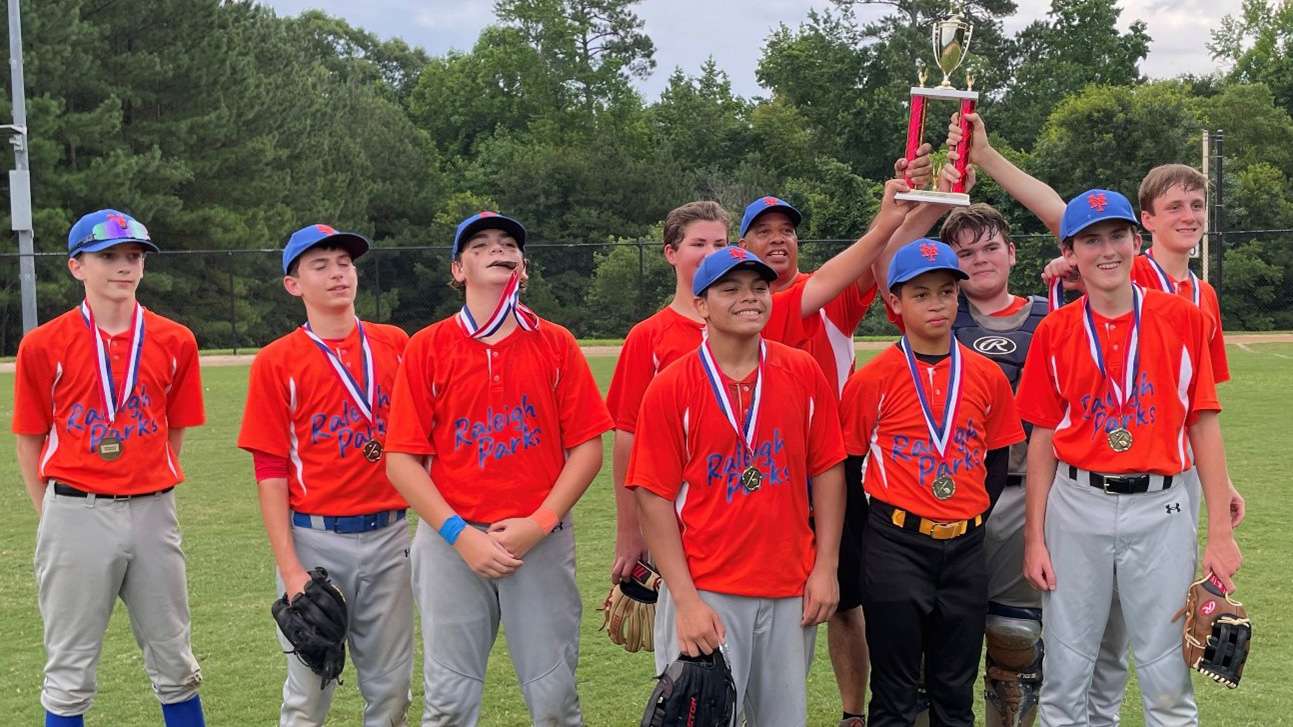 a youth championship baseball team