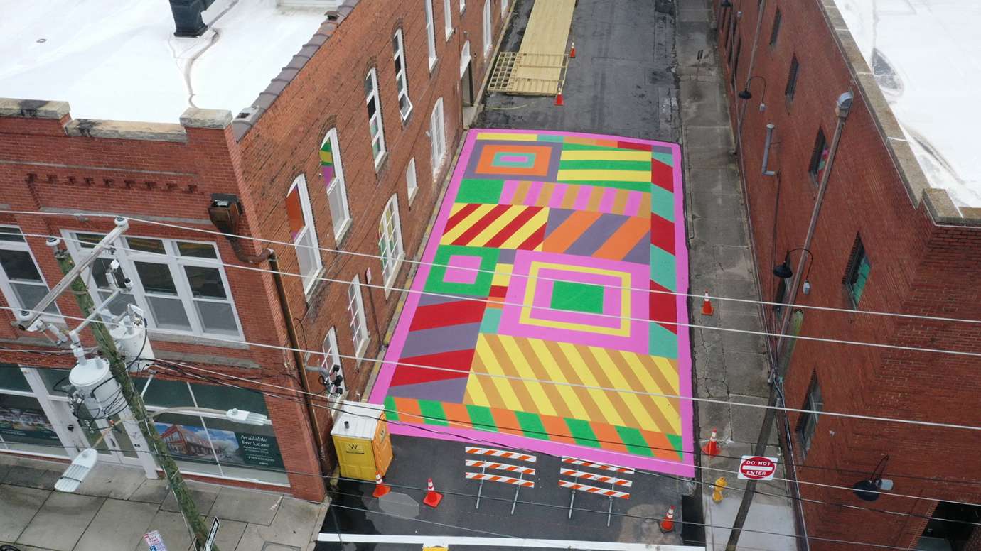 Commerce Place Street Mural