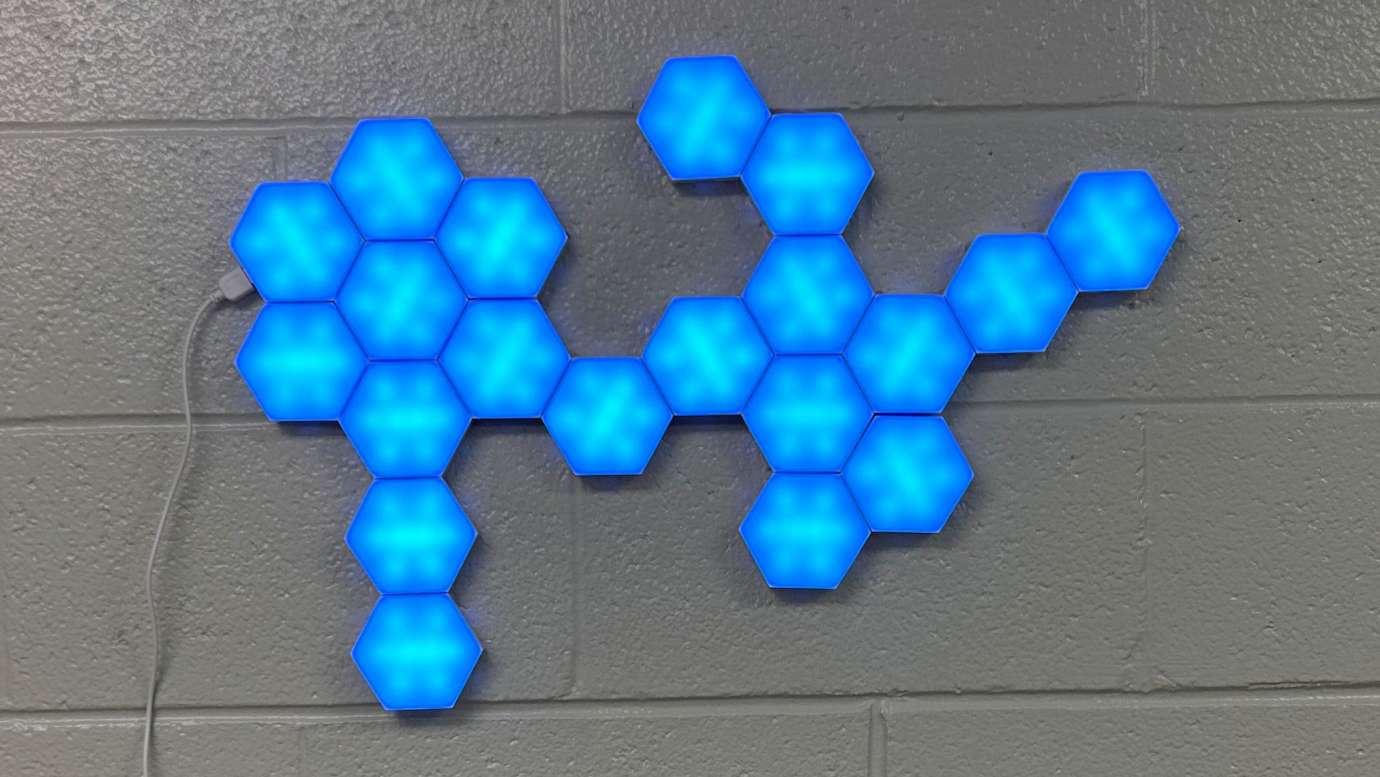 Sensory Friendly Feature at Biltmore Hills - Hexagon Sensory Lights