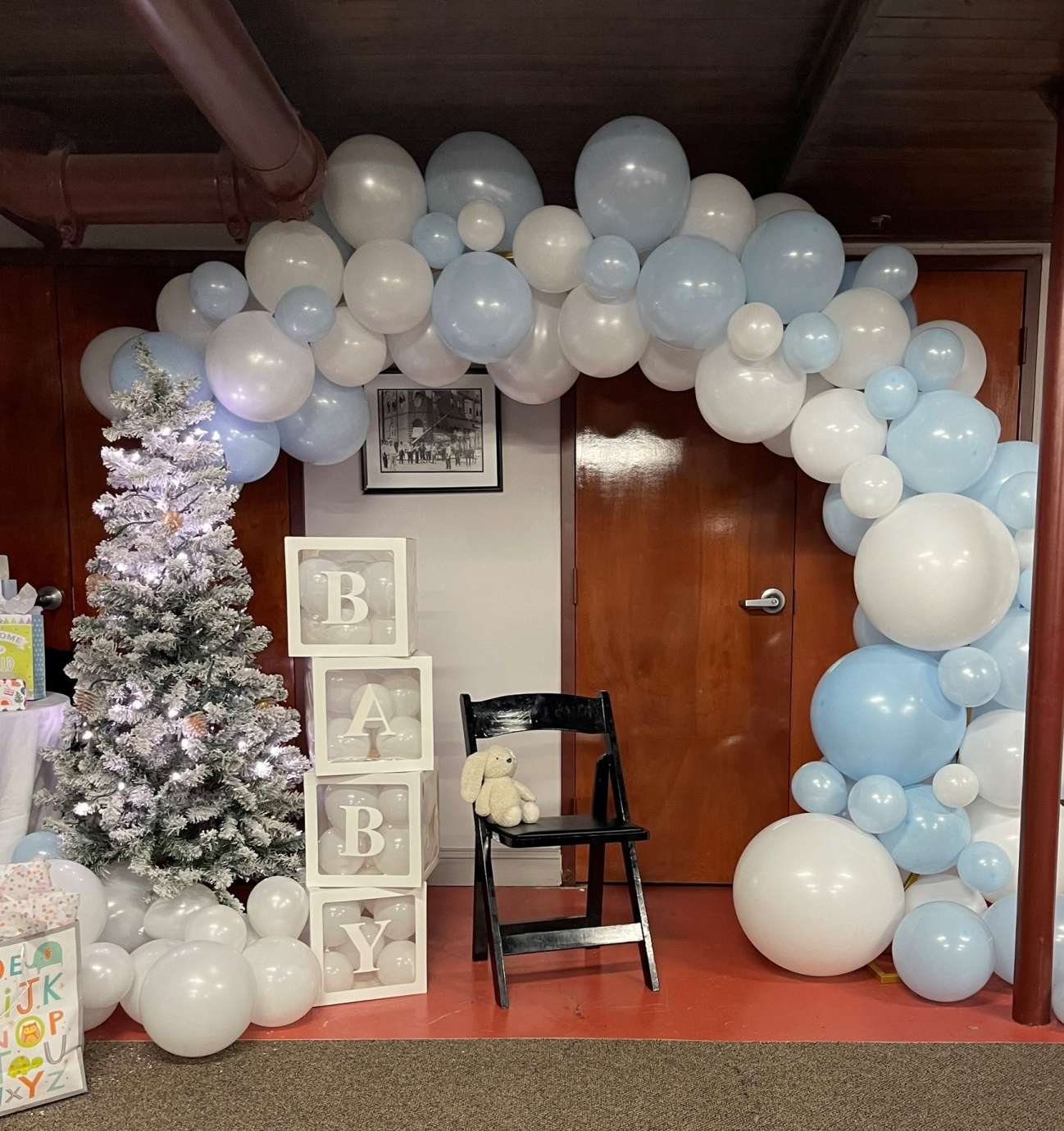 baby shower decorations at COR