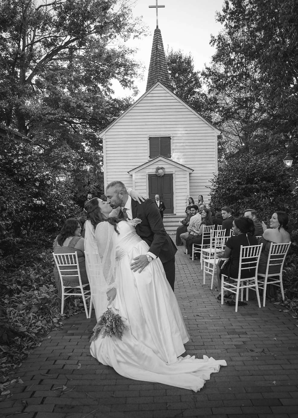 wedding at Mordecai chapel