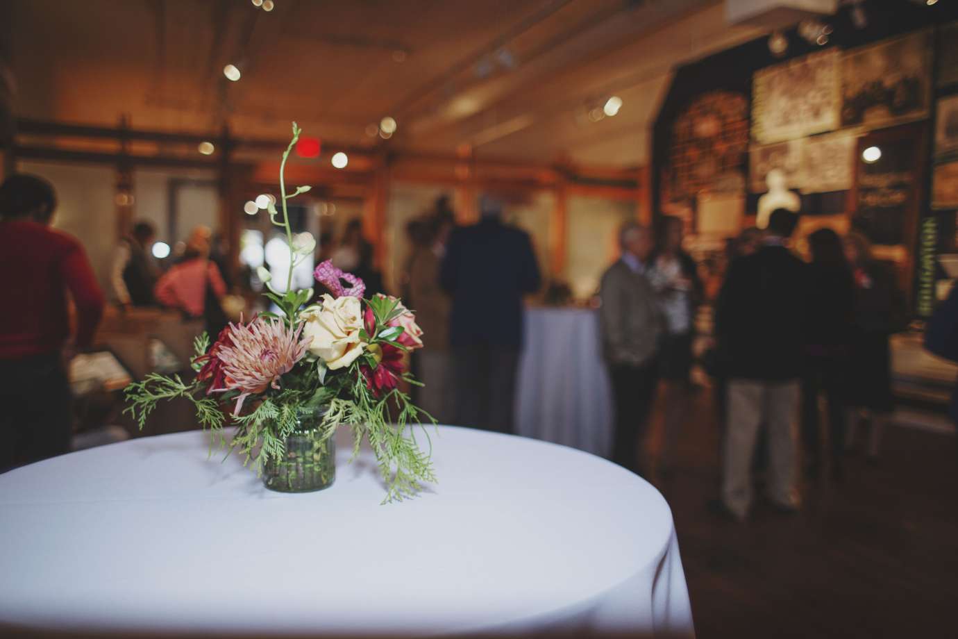 inside COR for an event