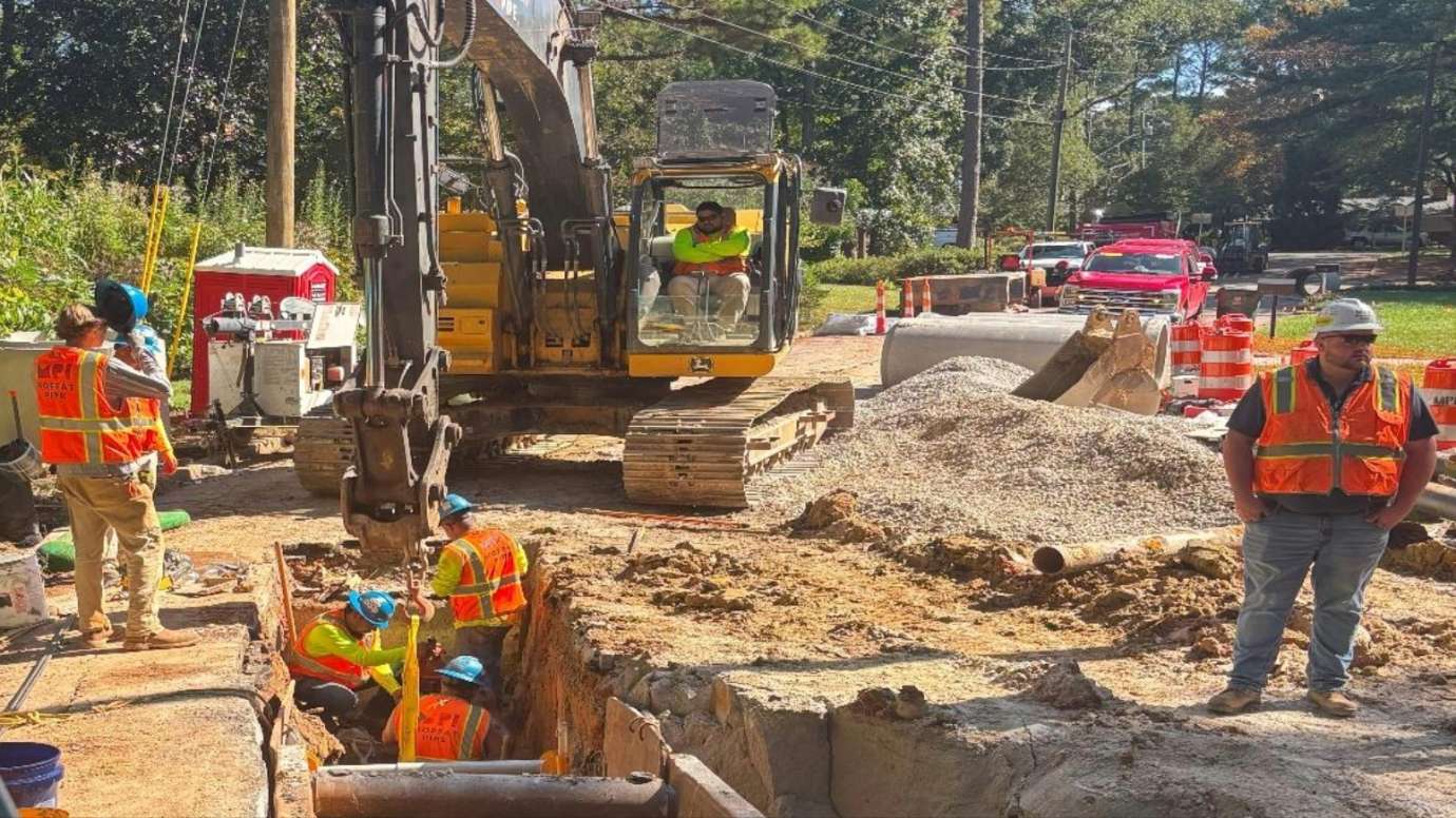 Dunbar Road Construction
