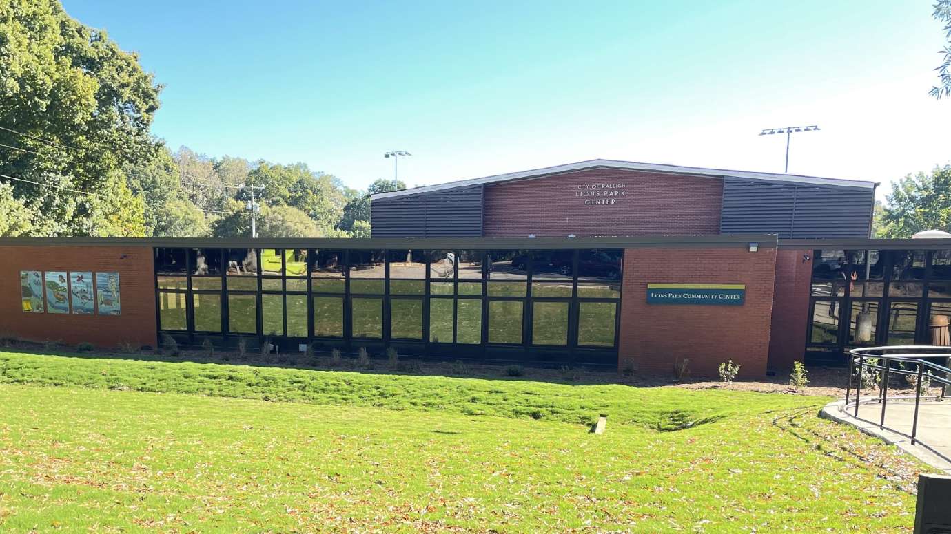 front of lions park