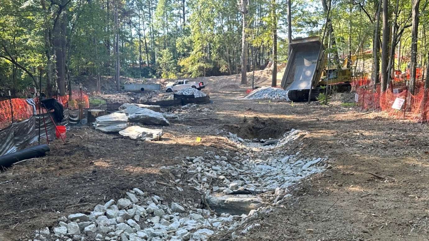 Durant Nature Preserve Construction