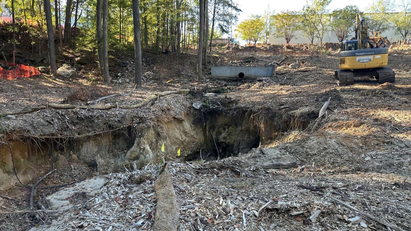 Durant Nature Preserve Construction