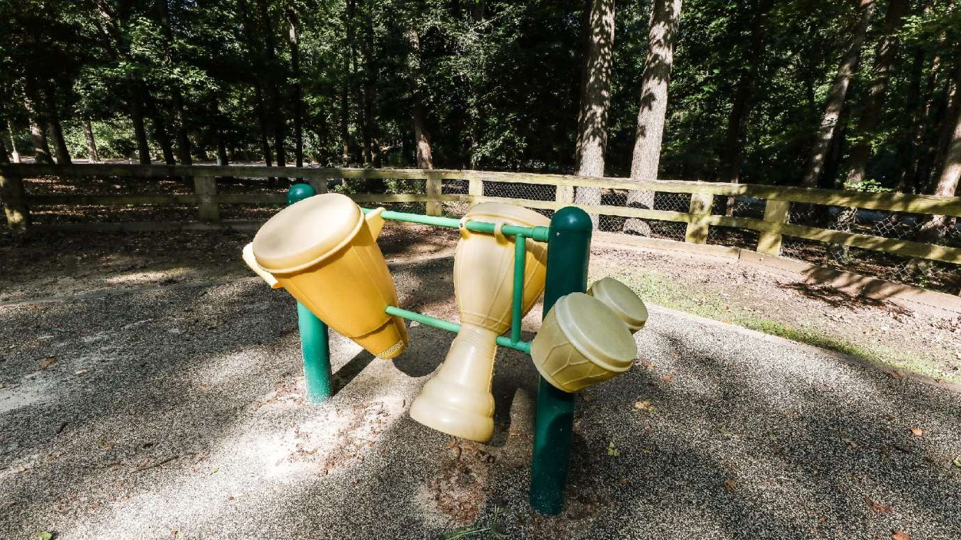 bongos at a playground