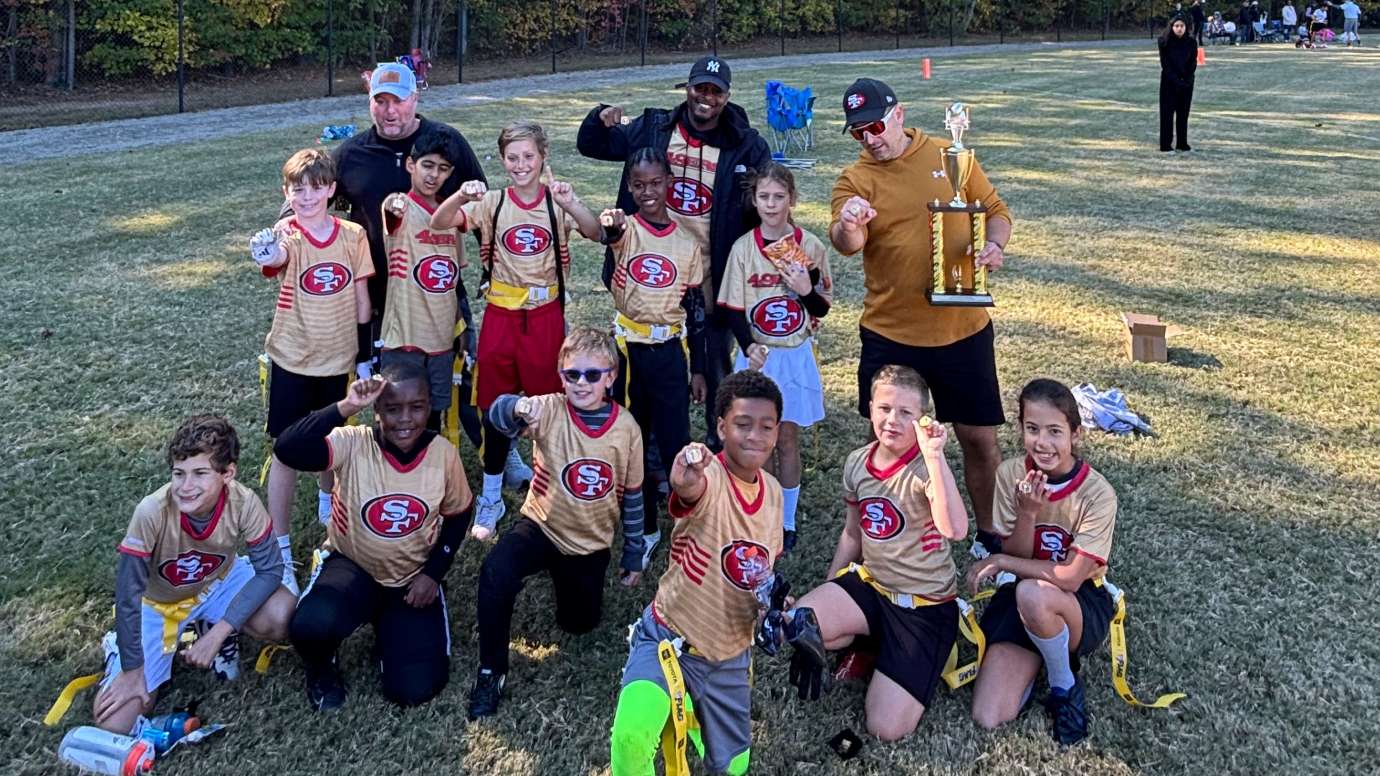 kids that are winners for flag football