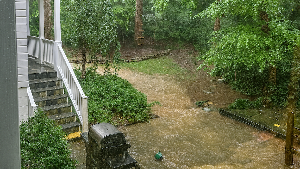 Weldon Place Flooding