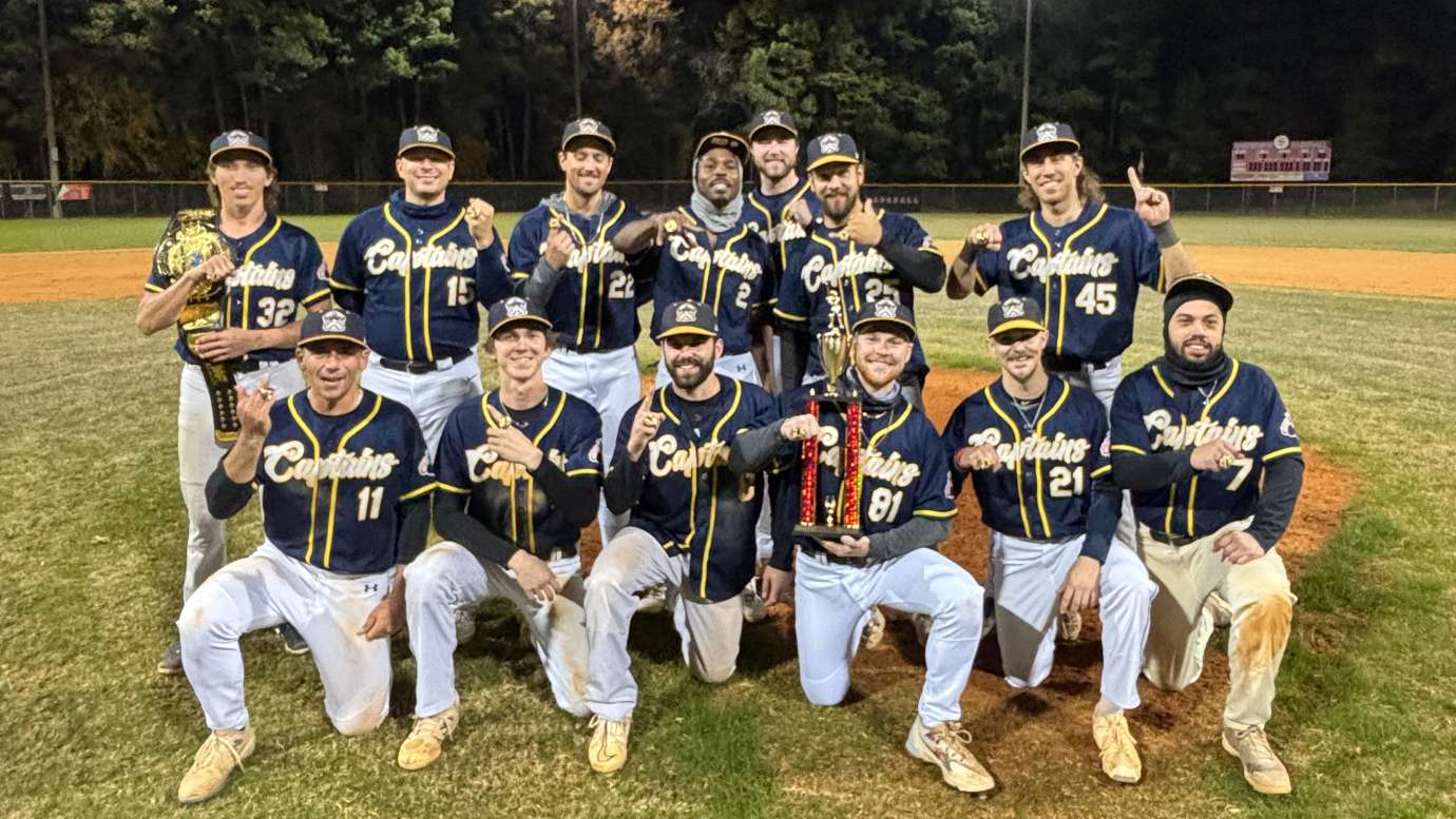 Adult Baseball Champs - Captains