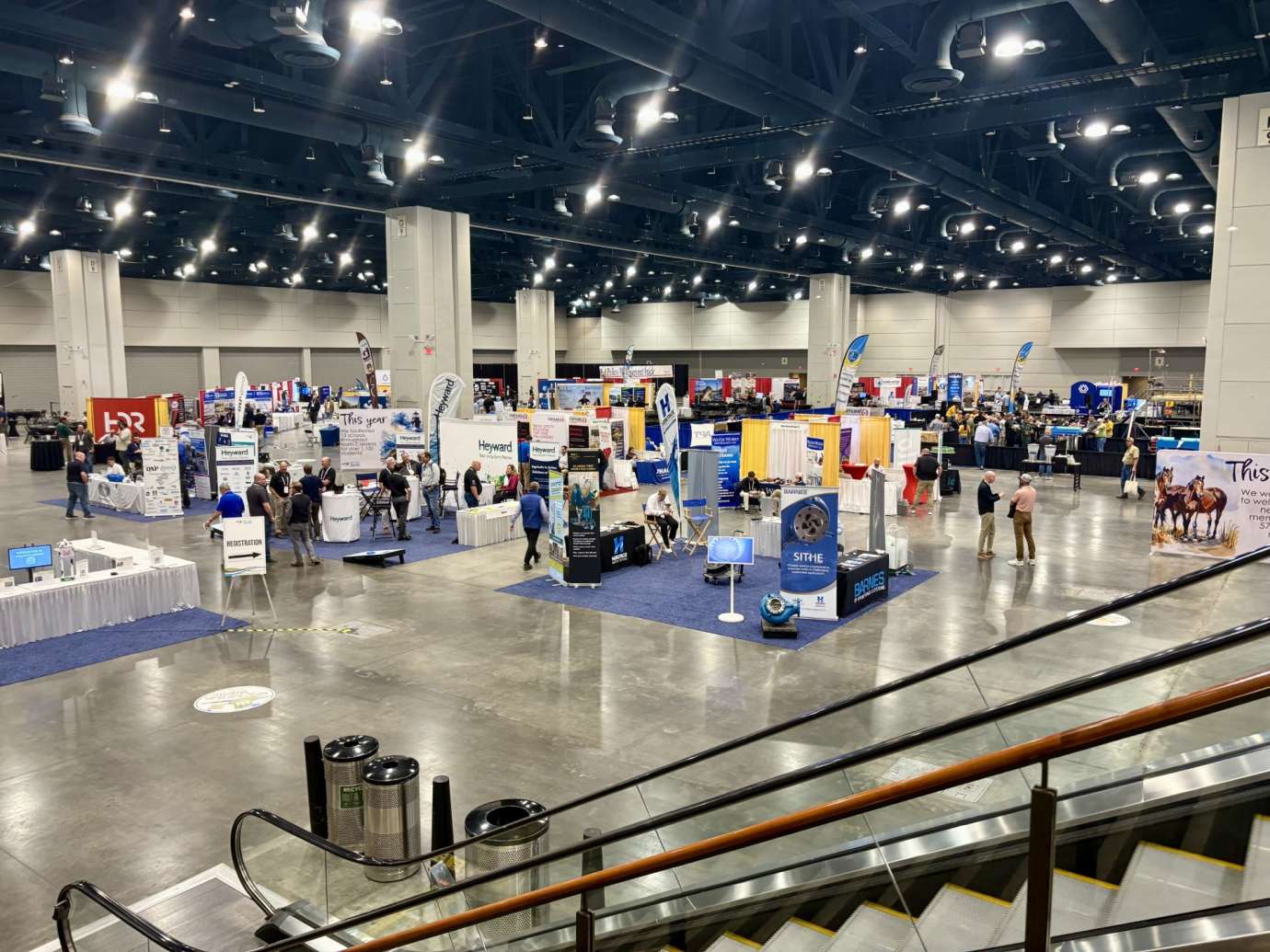 NC one conference exhibit hall