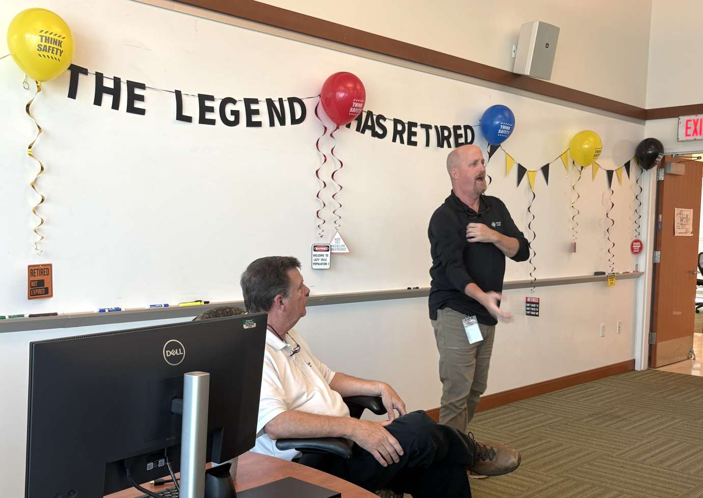 Tim Heath Retirement Pictures