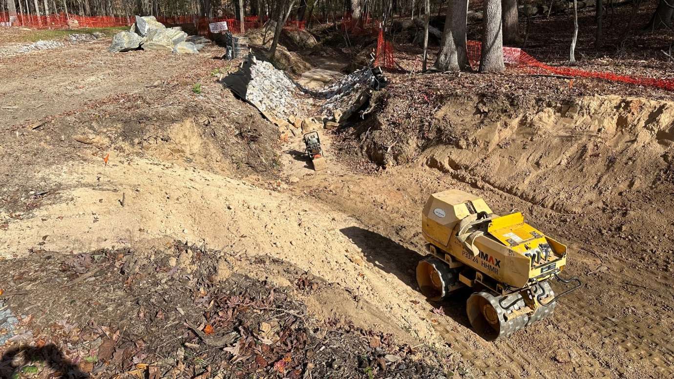 Durant Nature Preserve Construction
