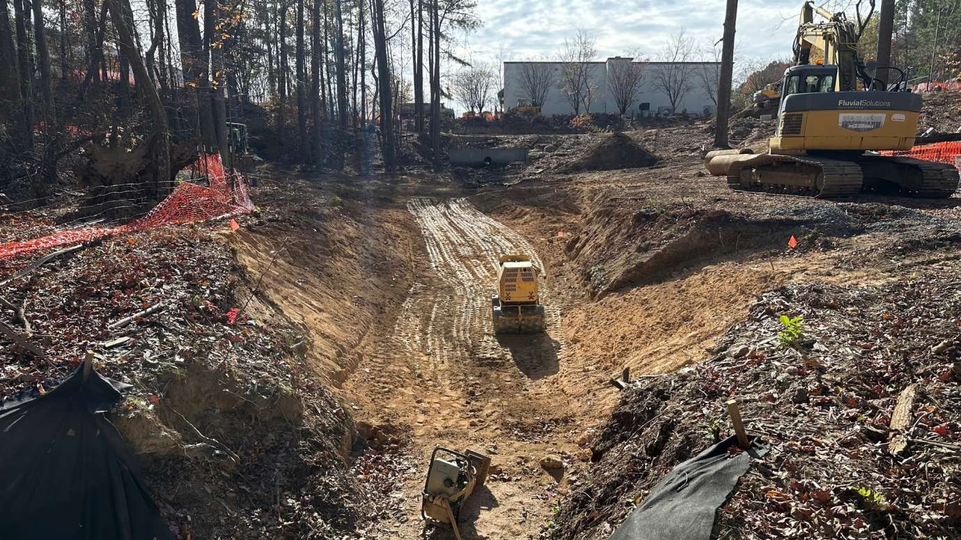Durant Nature Preserve Construction