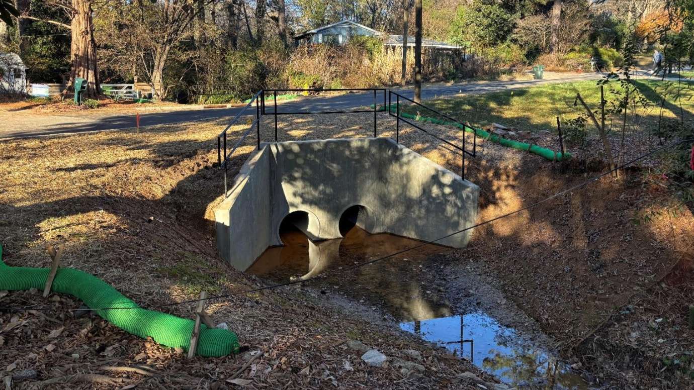 Dunbar Road New headwall