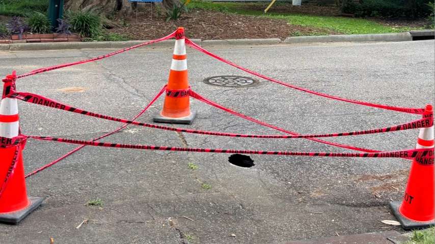 Dunbar Road Sink Hole