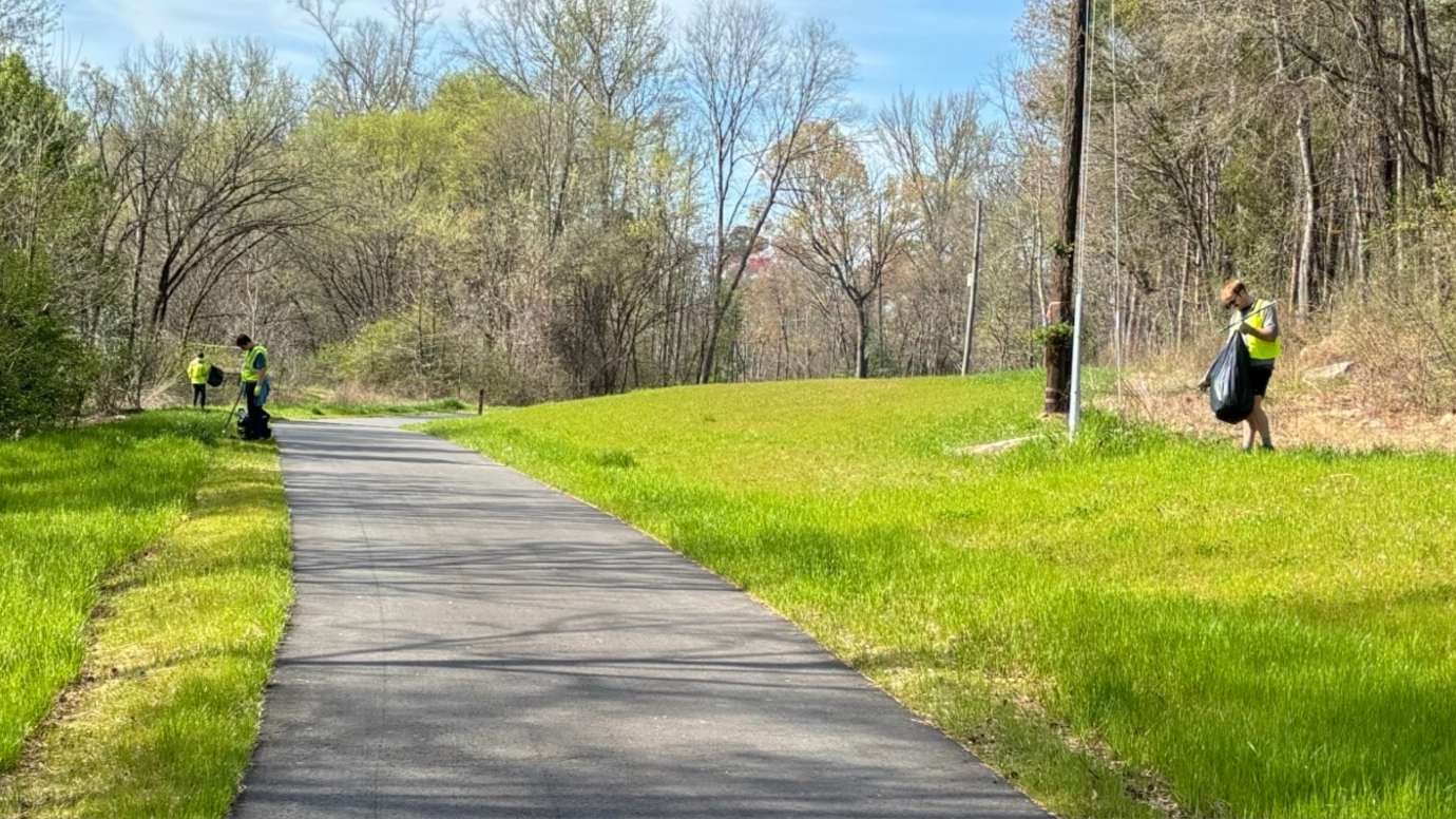 raleigh beach stream cleanup
