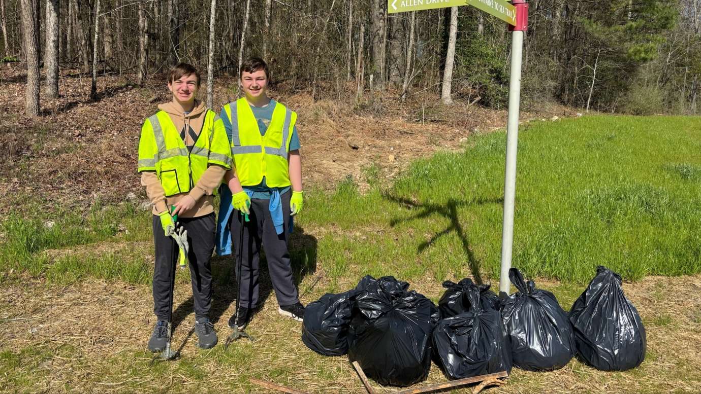 raleigh beach stream cleanup