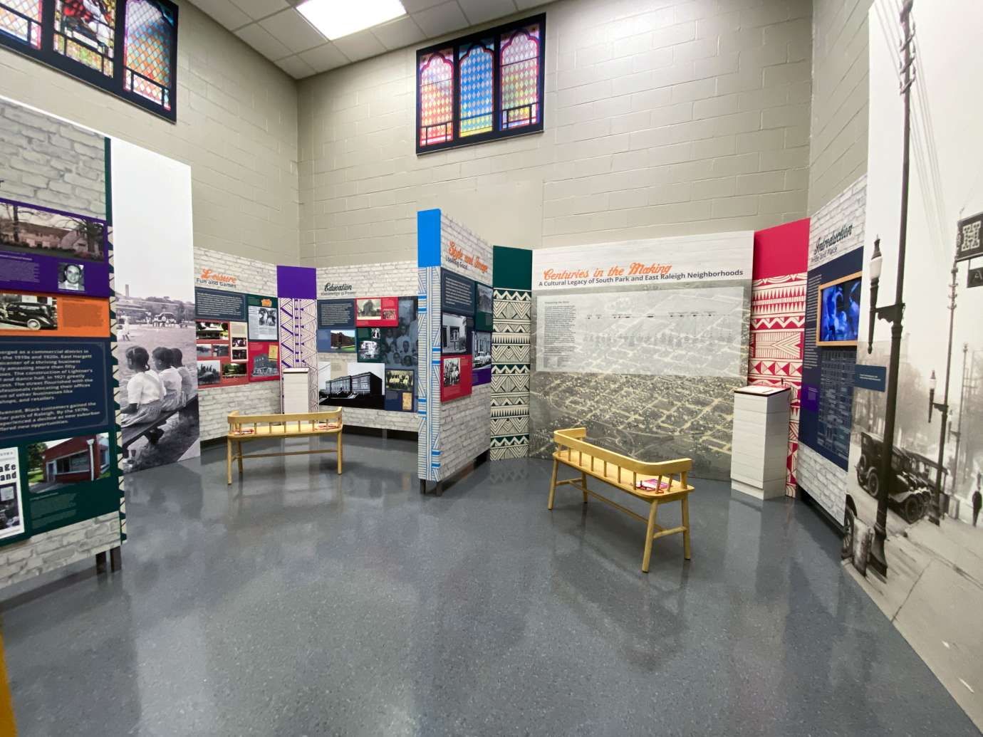 Centuries in the Making Exhibit at John P. Top Greene African American Cultural Center