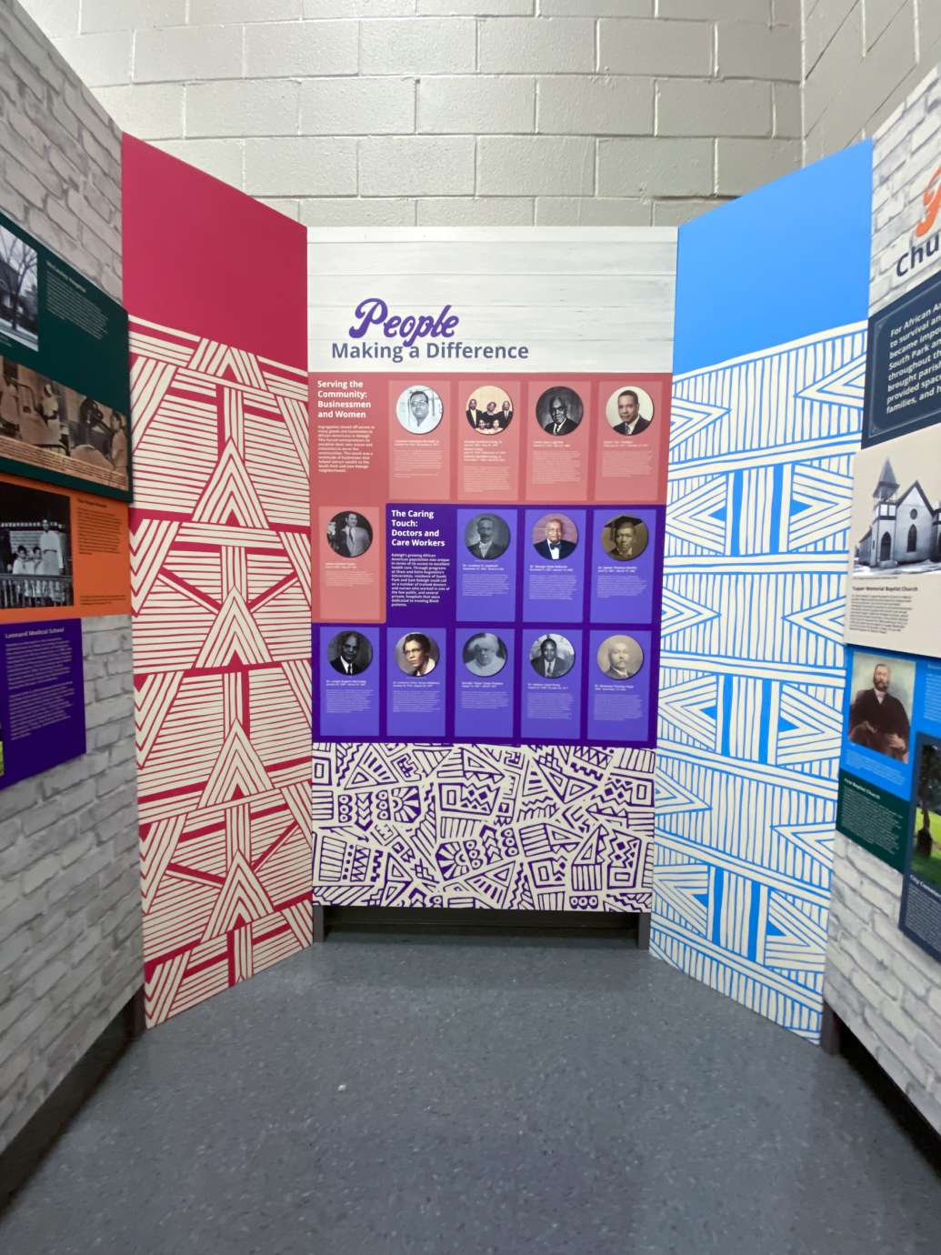 Centuries in the Making Exhibit at John P. Top Greene African American Cultural Center