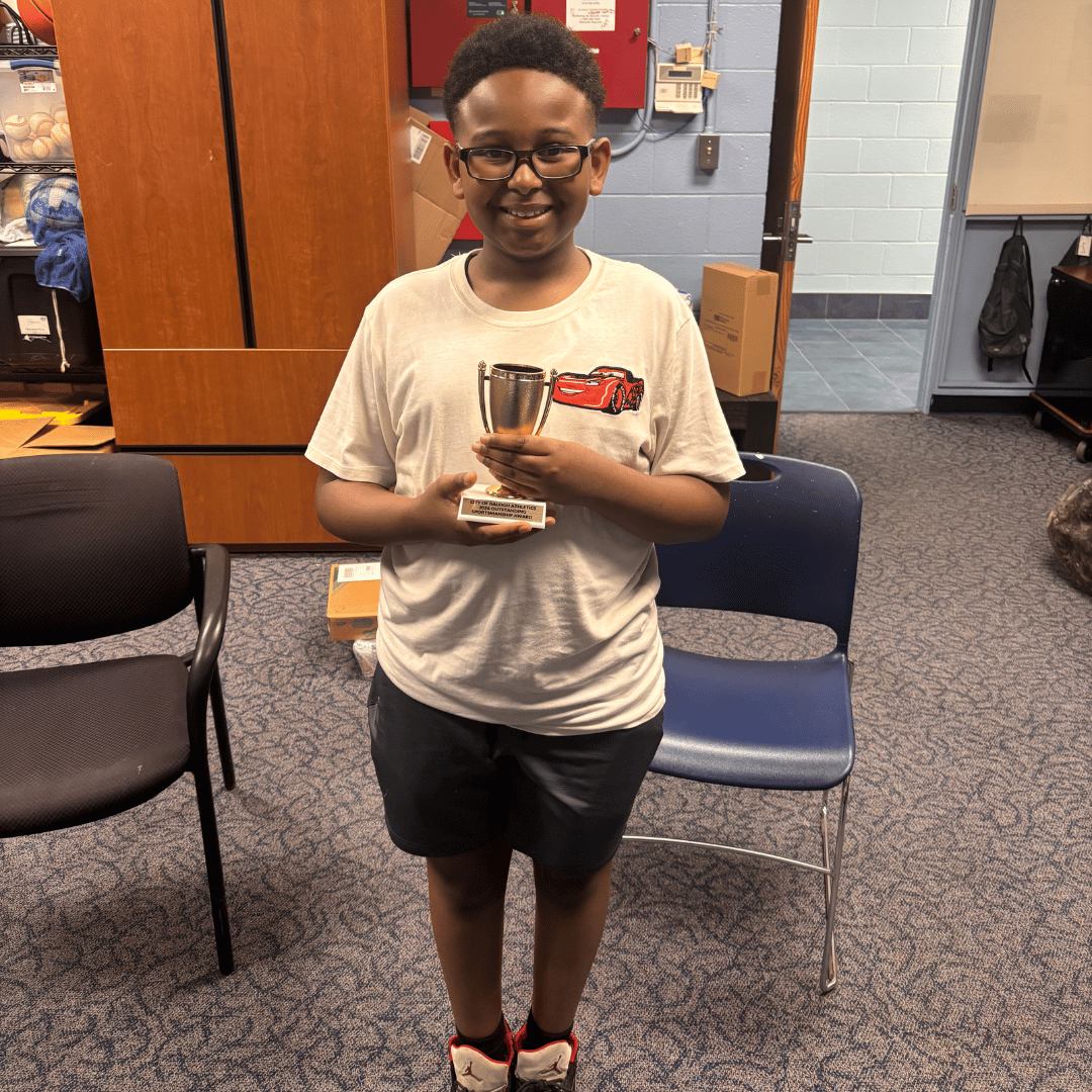 Mustang Baseball Sportsmanship Award Darian