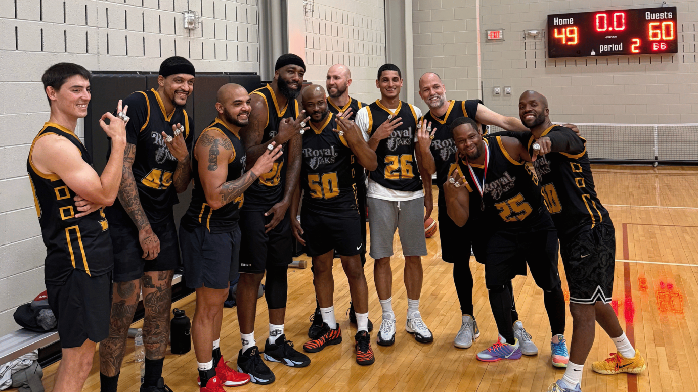 Adult Basketball Division 1 Champions: Royal Oaks 