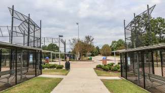 Access path between Buffaloe Road Athletic Fields