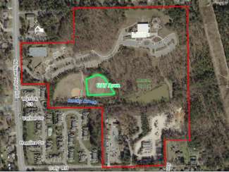 Map of Marsh Creek Park drone area