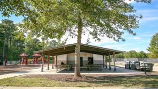 Honeycutt Park picnic shelter 
