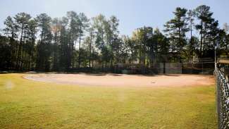 A second smaller field for youth baseball at Sanderford Road Park 