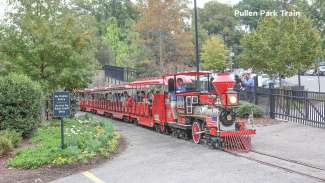 Red Pullen Park train 