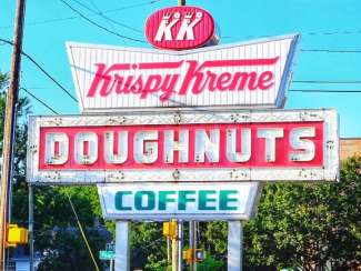 Krispy Kreme sign 