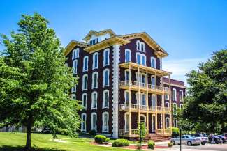 Exterior of Estey Hall 