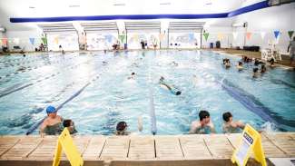 indoor public swimming pool