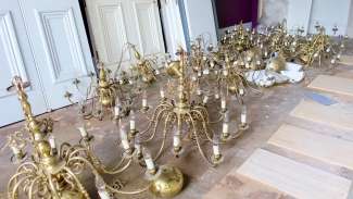 Deconstruction Chandeliers