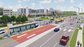 Wake Med BRT Station Concept
