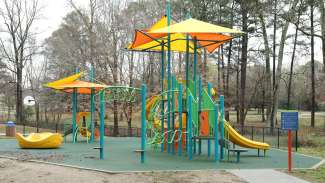 image of playground with various equipment